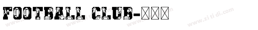 FOOTBALL CLUB字体转换
